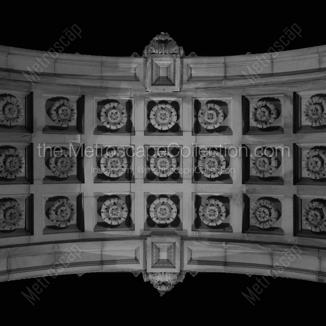 brooklyn grand army plaza arch Black & White Office Art