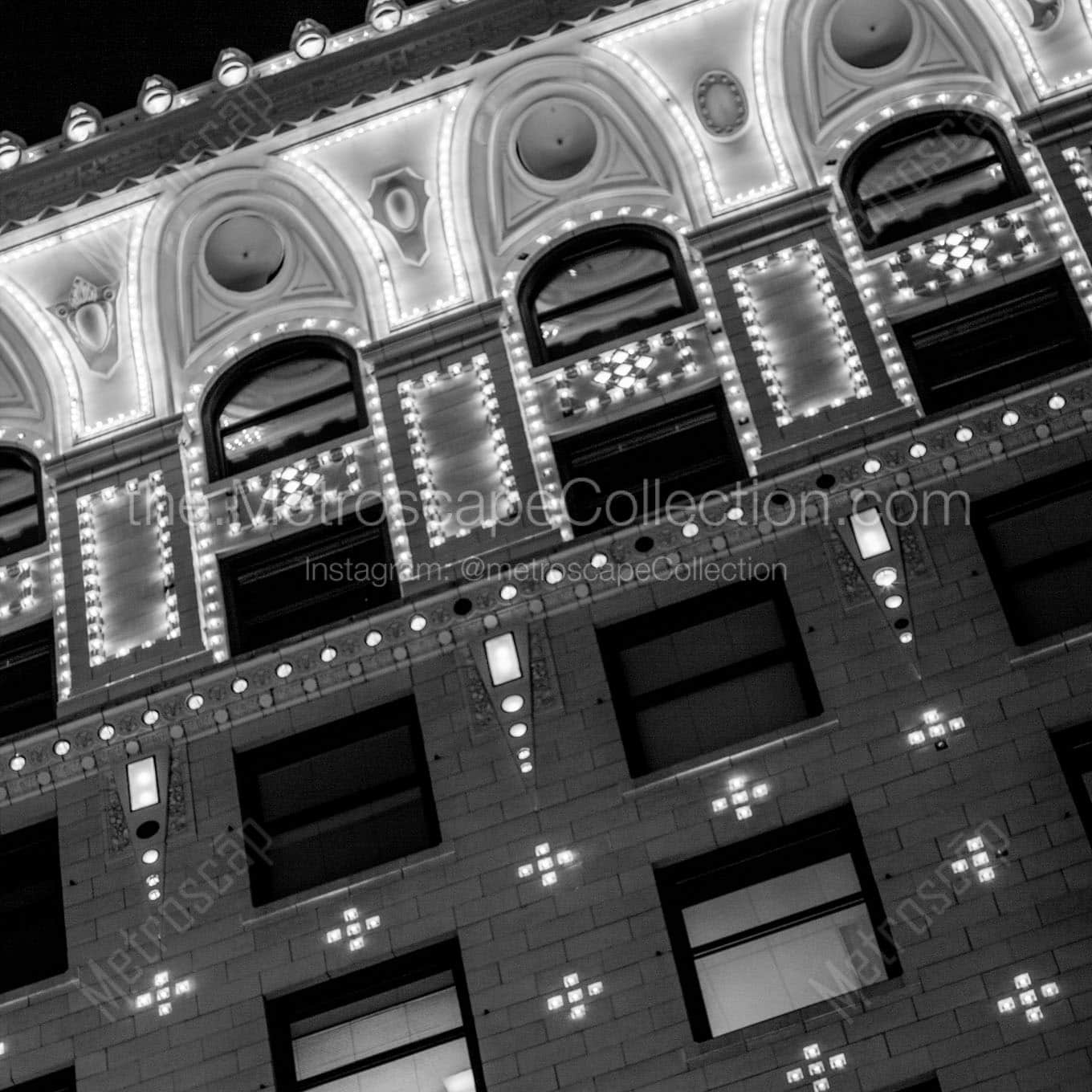 denver gas electric building Black & White Office Art