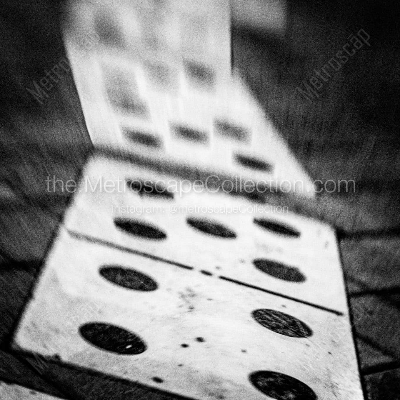 domino park little havana Black & White Office Art