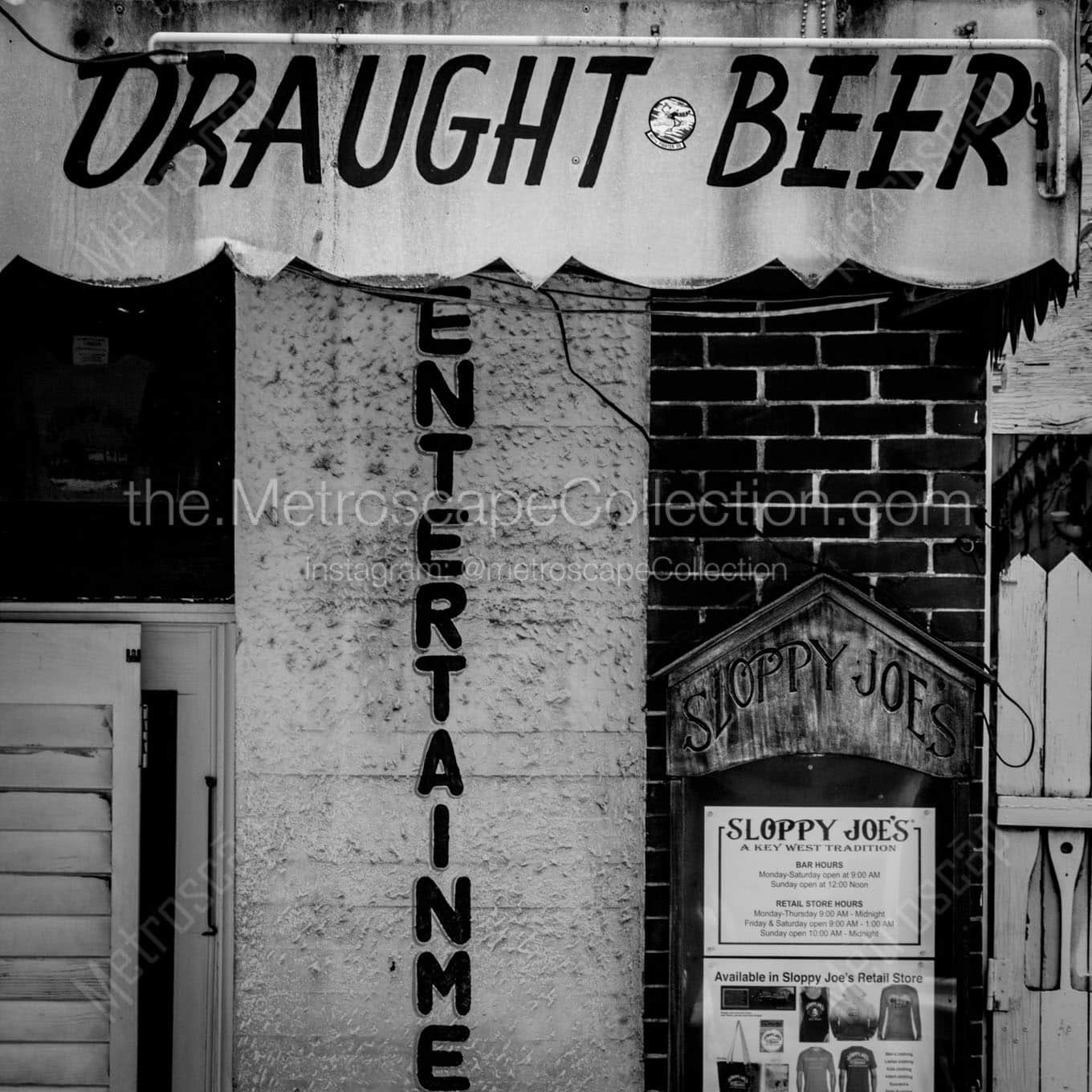 draught beer entertainment Black & White Office Art