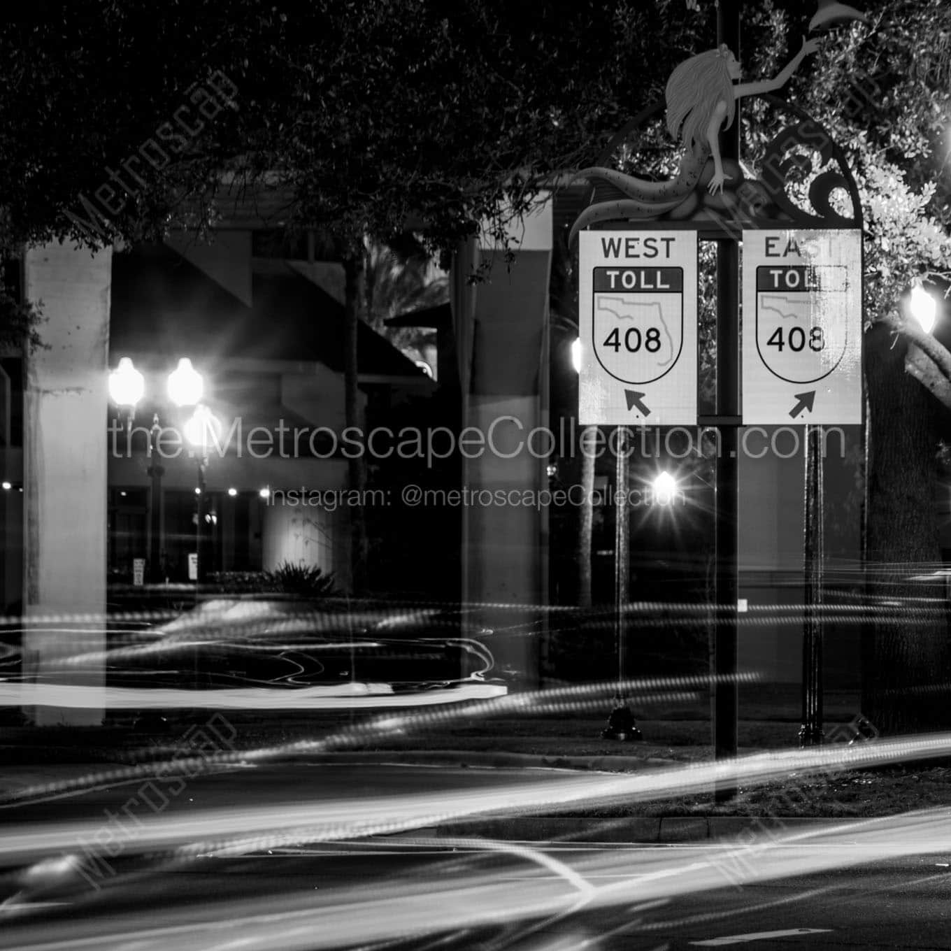 fl 408 tollway Black & White Office Art