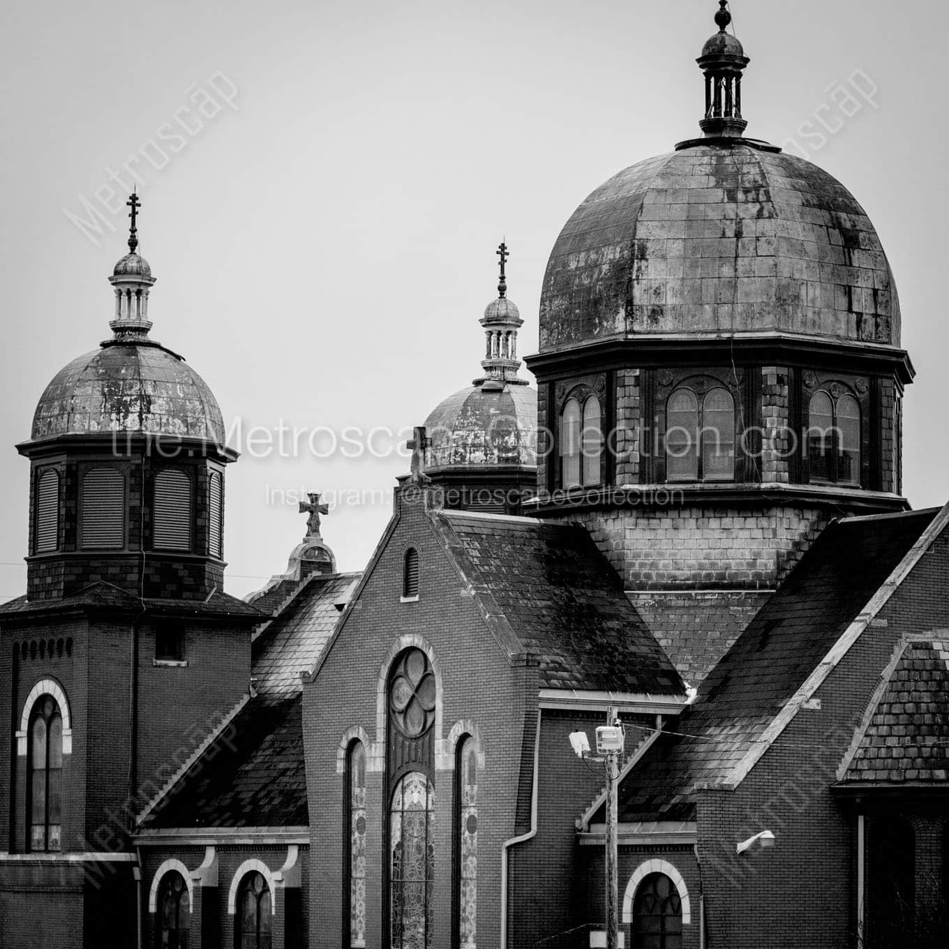 holy trinity ukrainian church Black & White Office Art