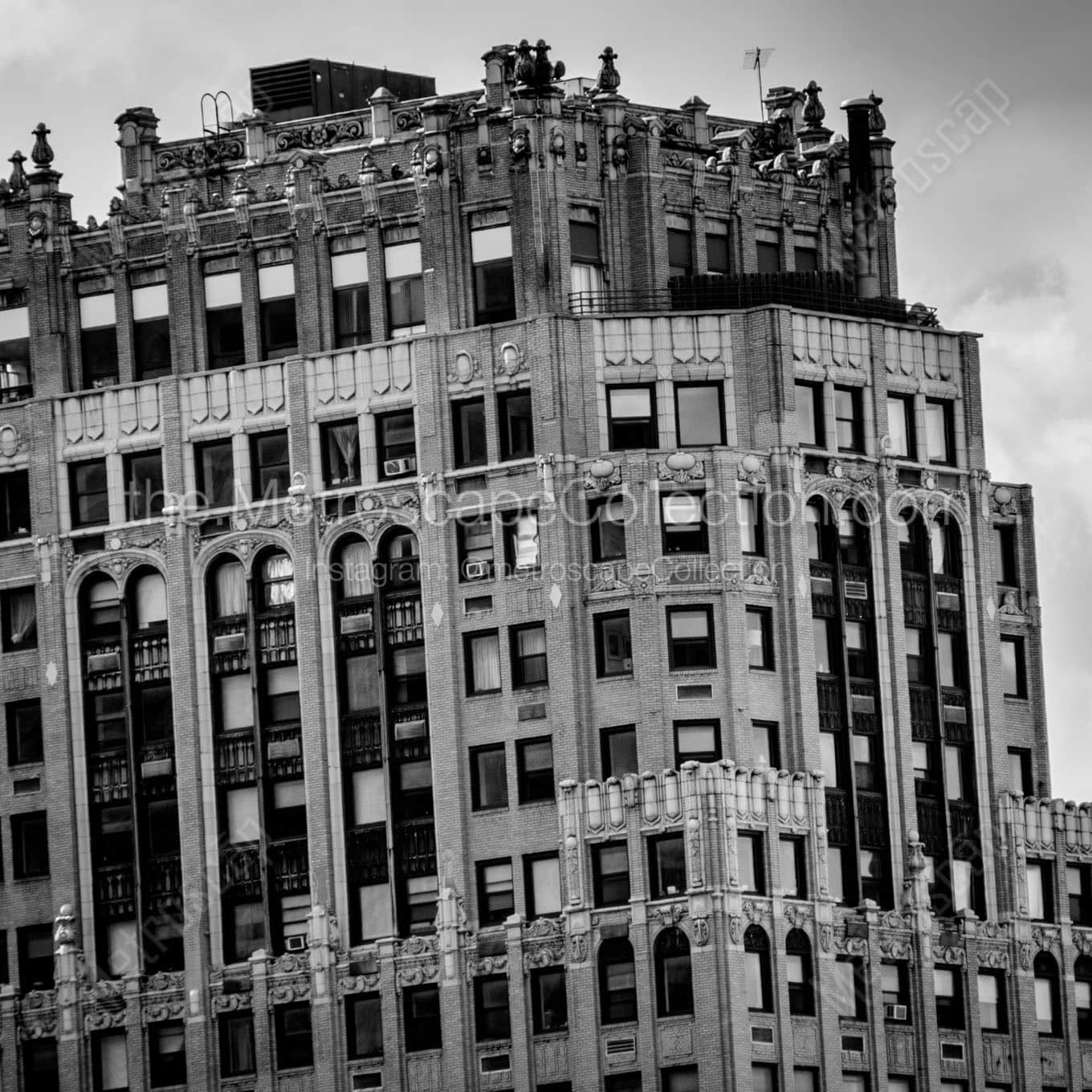 industrial stevens apartments Black & White Office Art