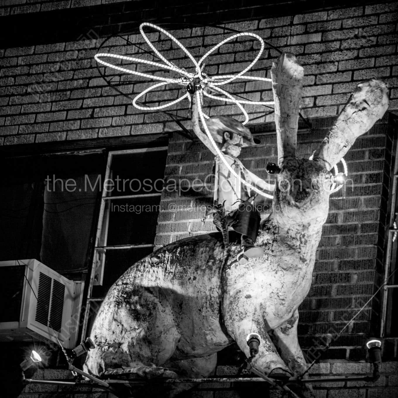 keep austin weird Black & White Office Art