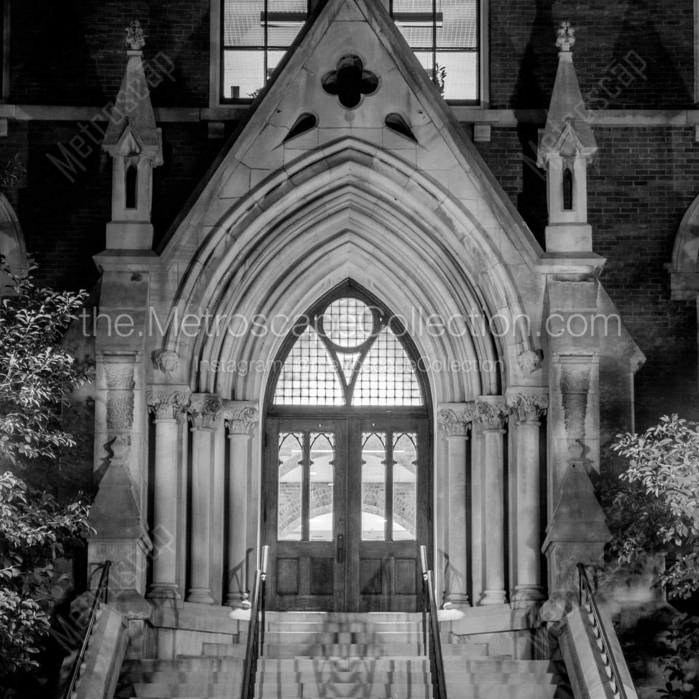 kirkland hall vanderbilt university campus Black & White Office Art