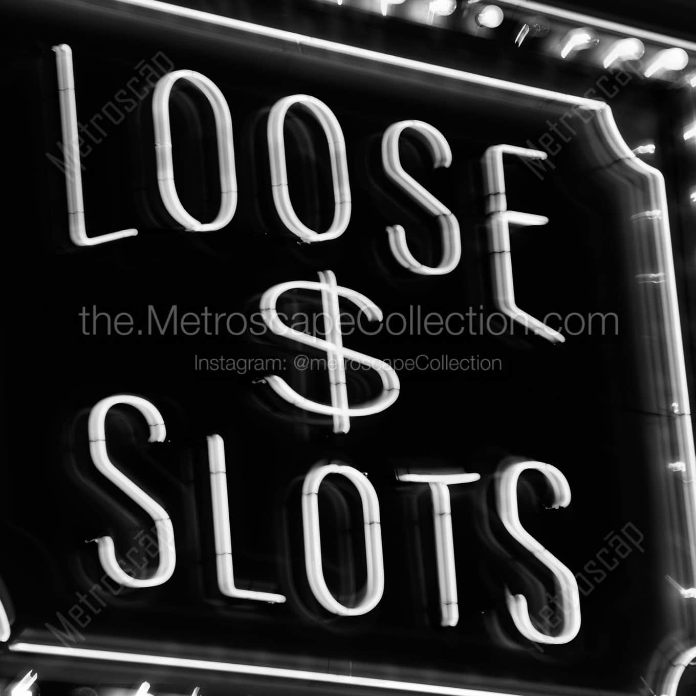 loose slots Black & White Office Art