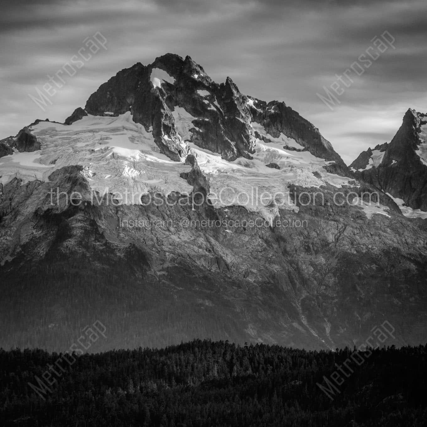 mt murchison squamish bc Black & White Office Art