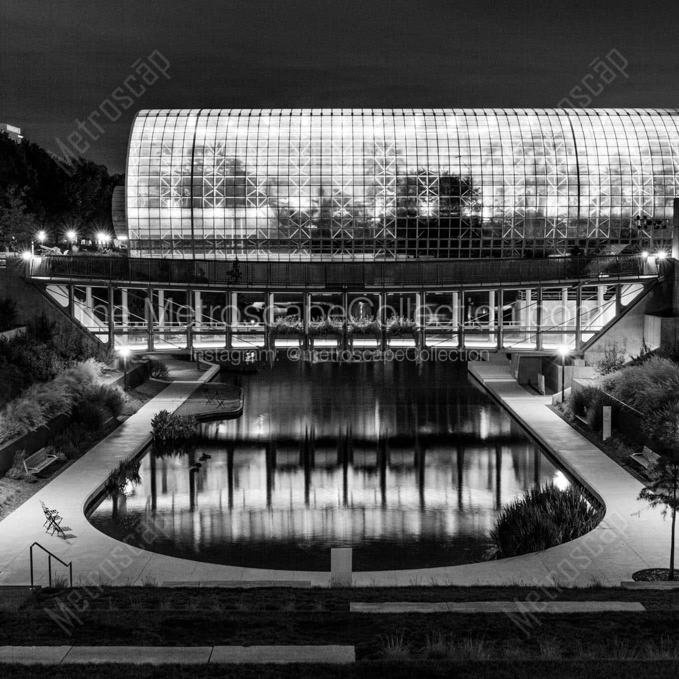 myriad botanical gardens Black & White Office Art