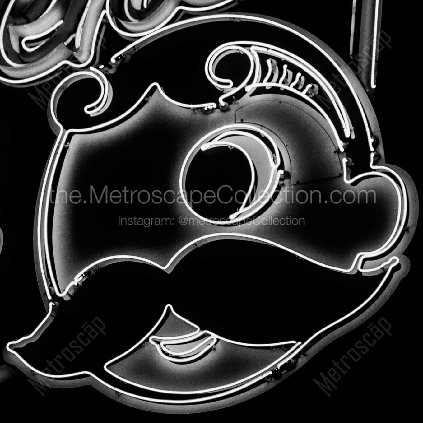natty boh sign brewers hill Black & White Office Art