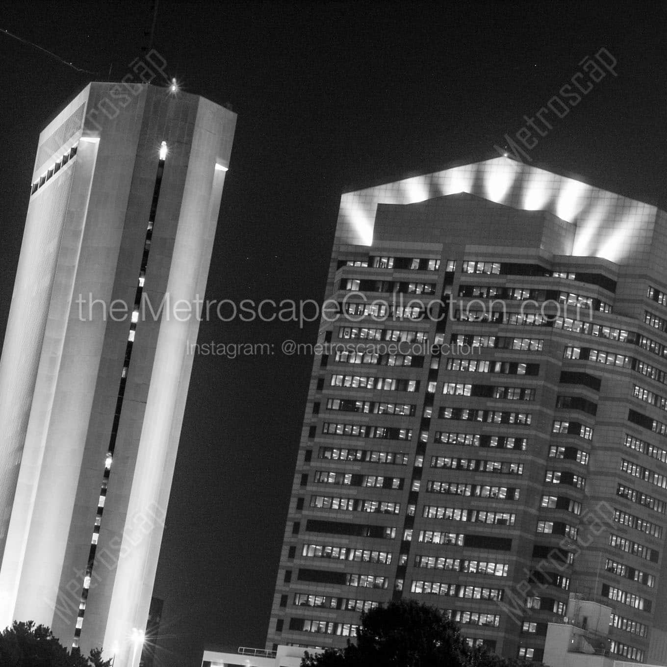 one nationwide three nationwide buildings Black & White Office Art