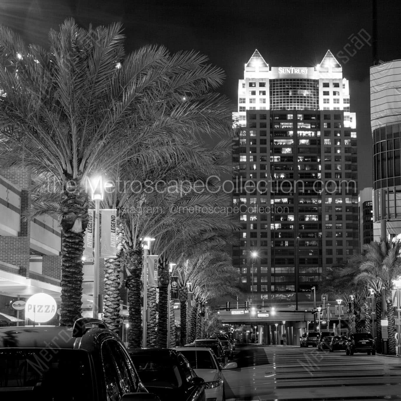 orlando suntrust bank building Black & White Office Art