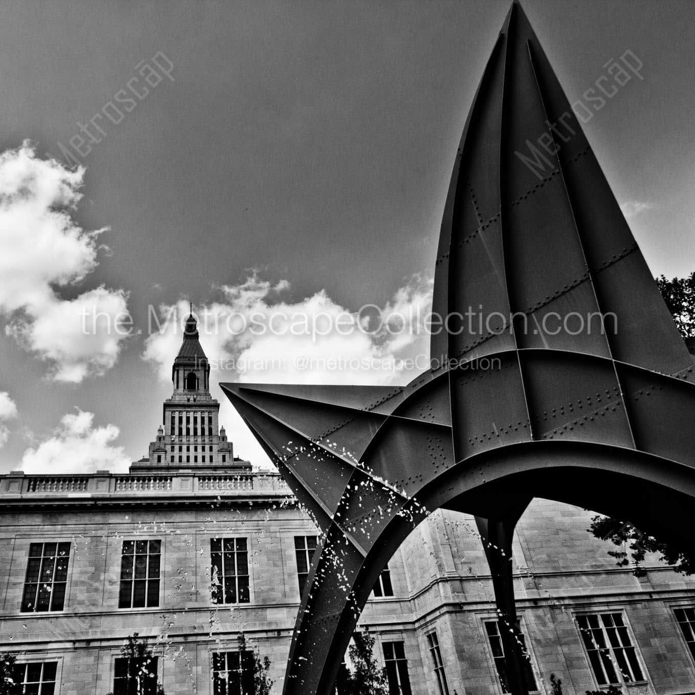 red stegosaurus main street historical district hartford ct Black & White Office Art