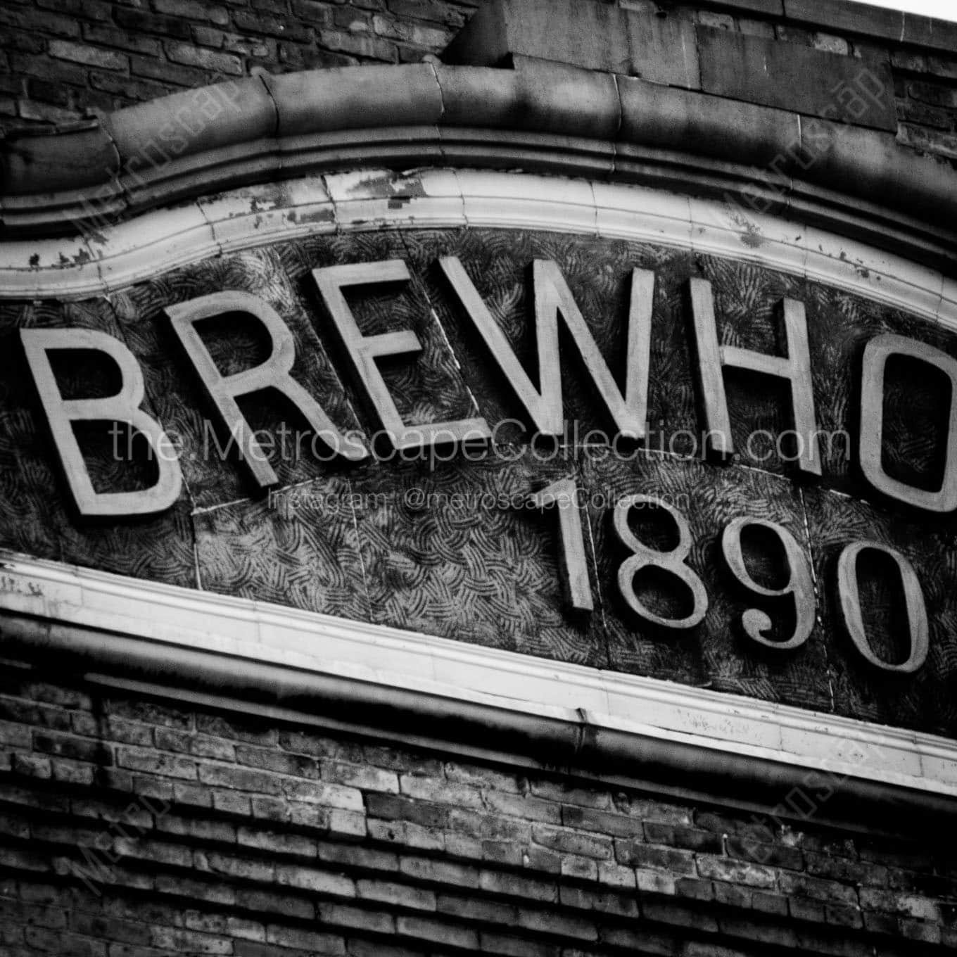 schlitz brewhouse a Black & White Office Art