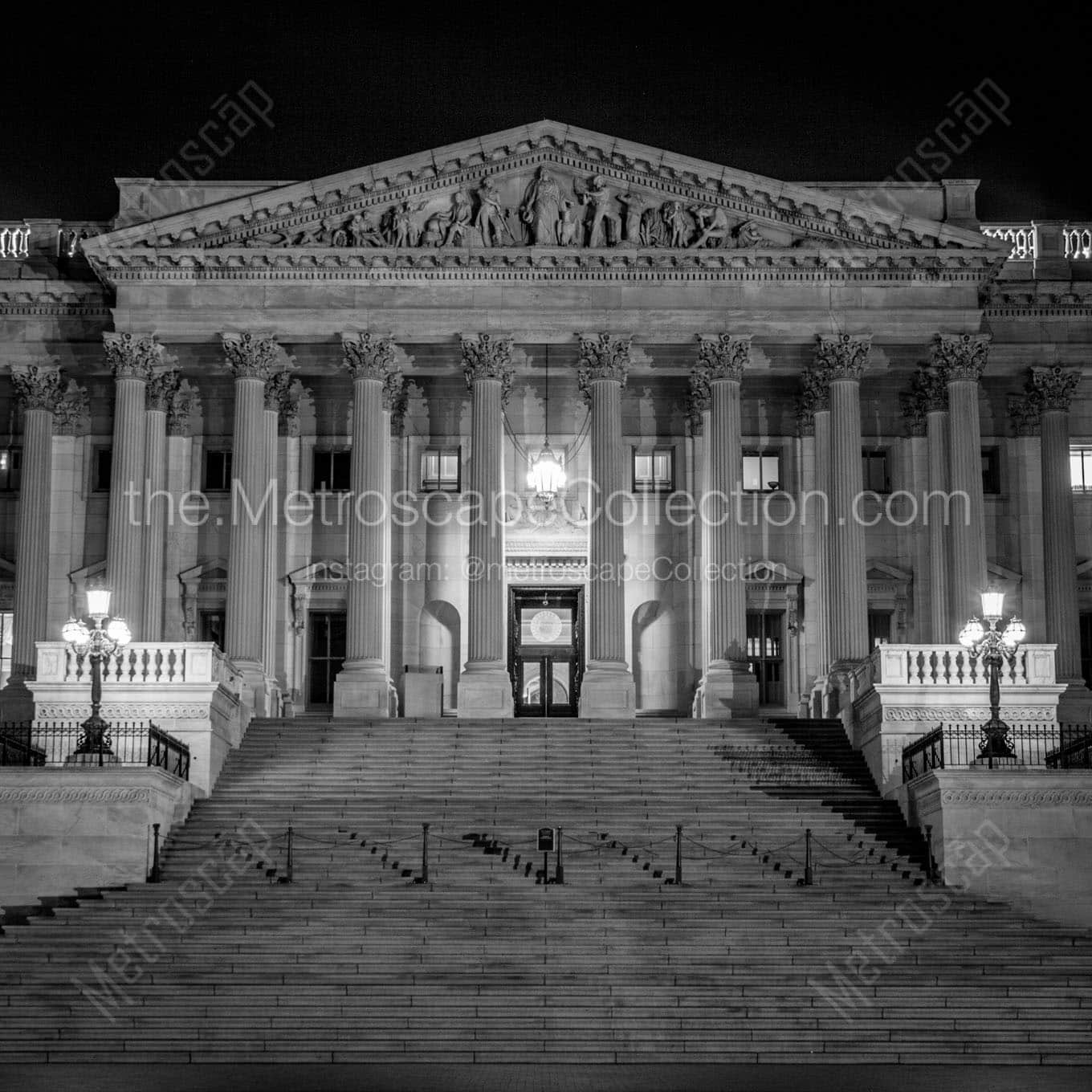 senate side us capitol building Black & White Office Art