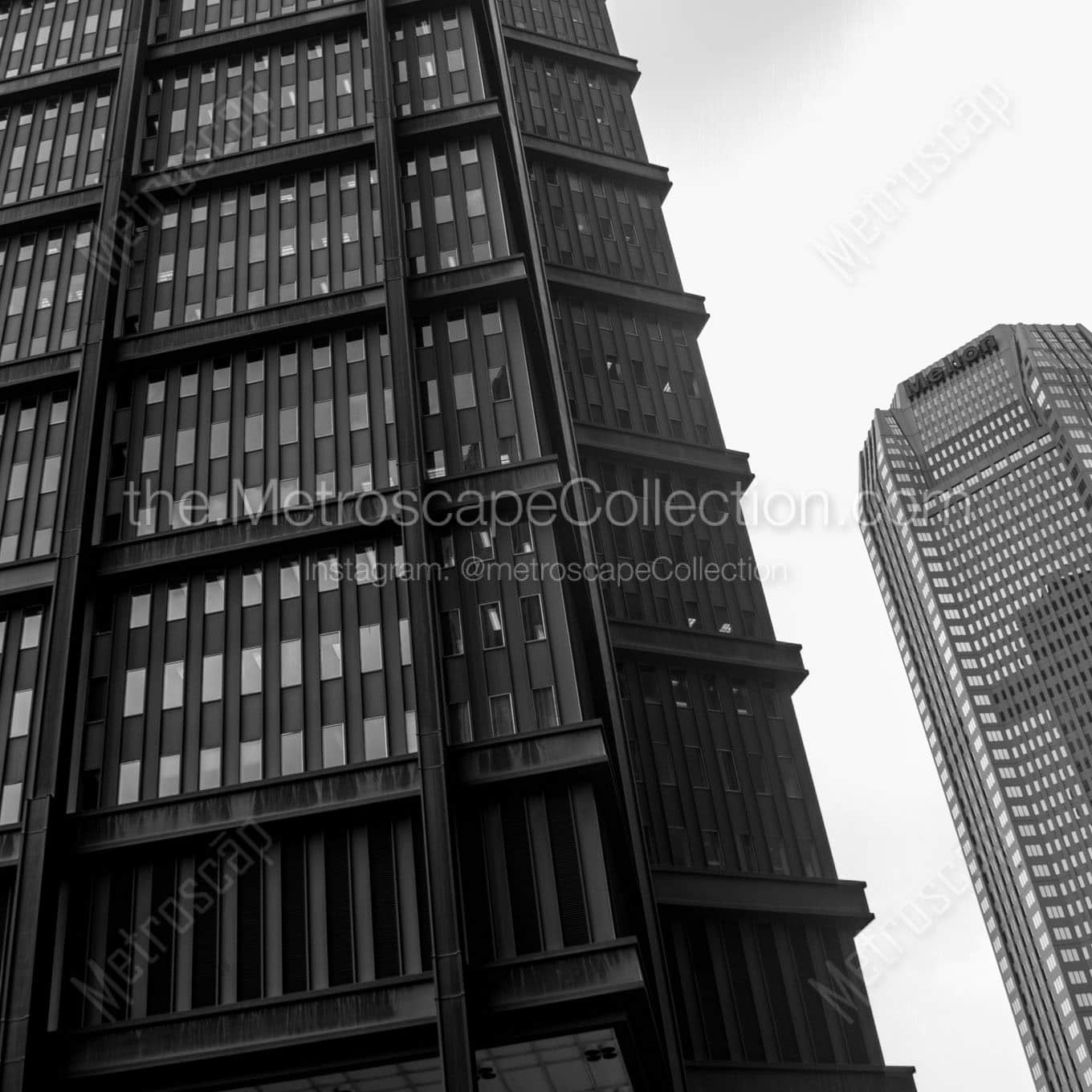 steel beams us steel building Black & White Office Art