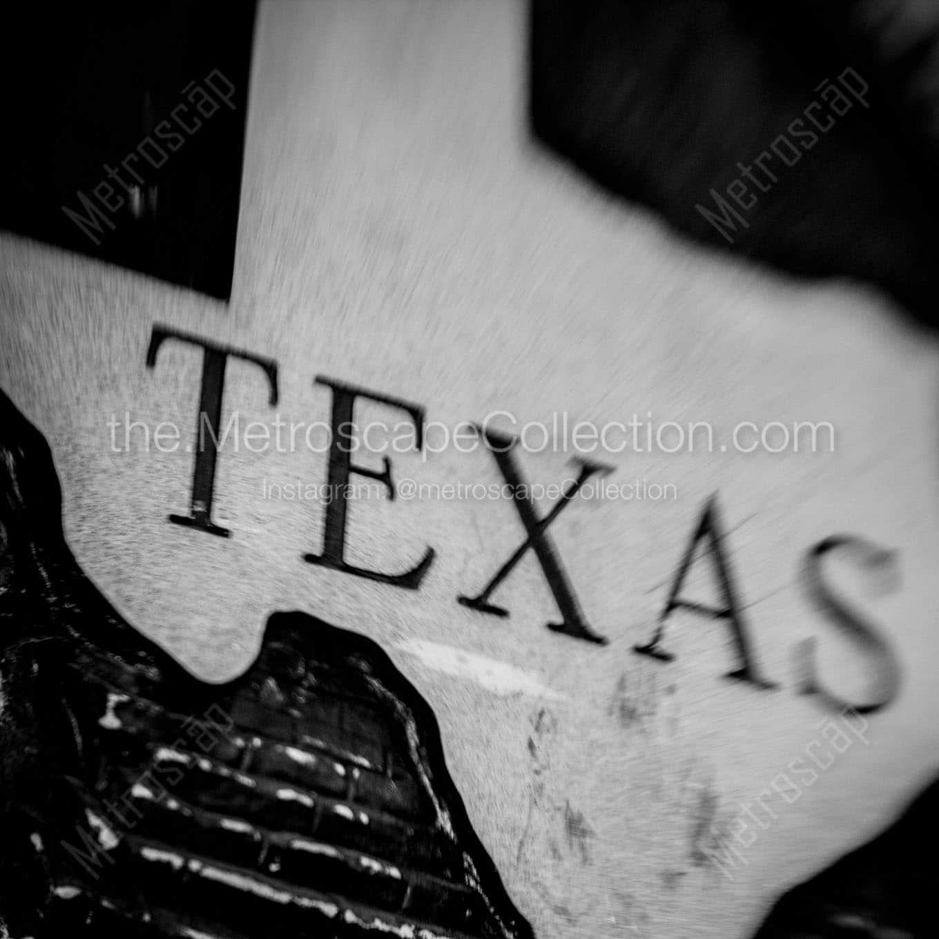 texas historical marker Black & White Office Art