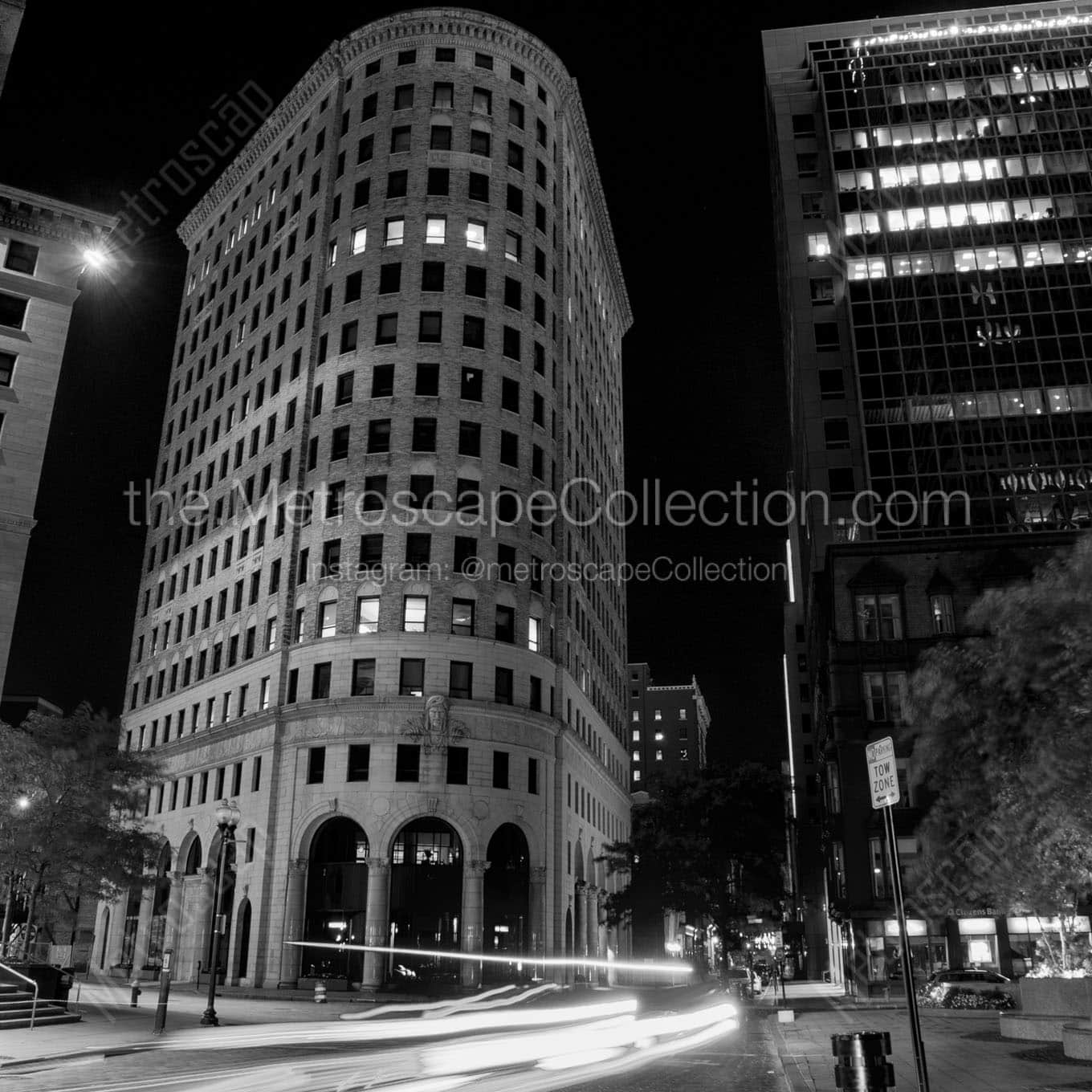 turks head building weybosset westminster Black & White Office Art