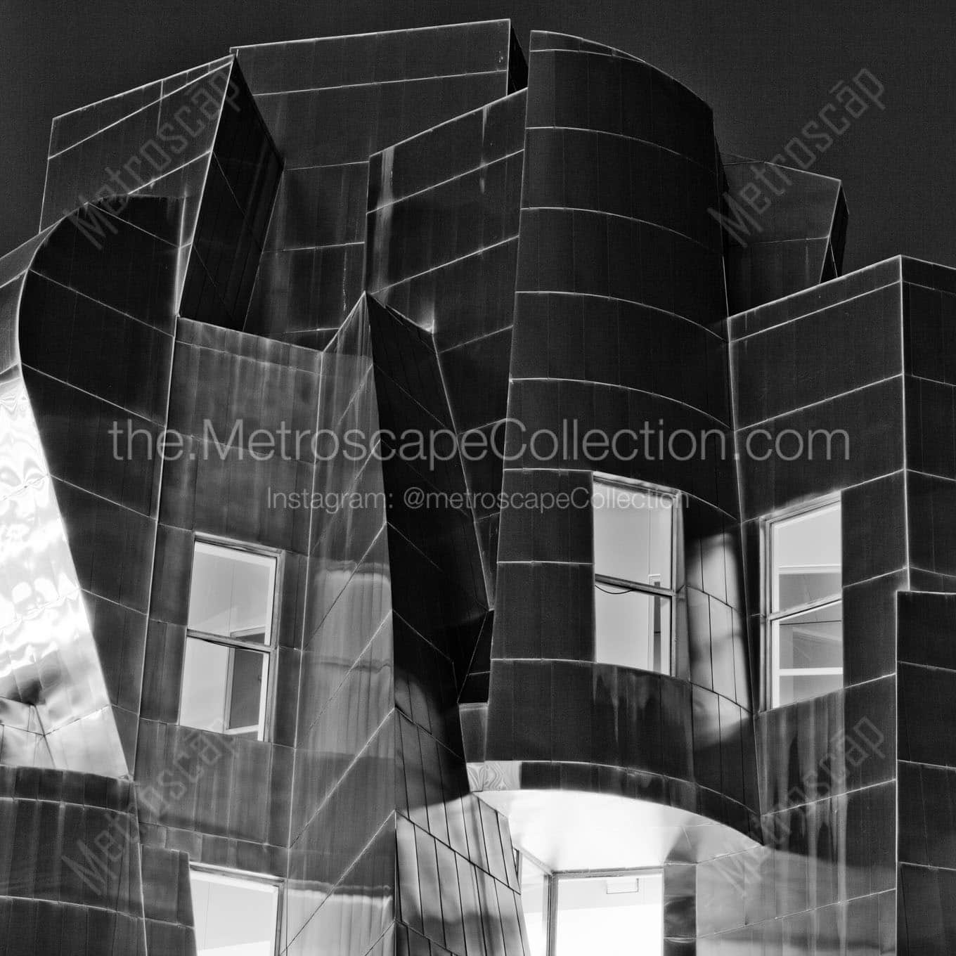 weisman art museum Black & White Office Art